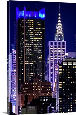 Chrysler Building And Astor Plaza