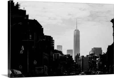 Freedom Tower Black And White