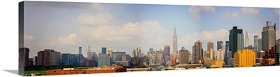 Manhattan Panoramic View From Queens