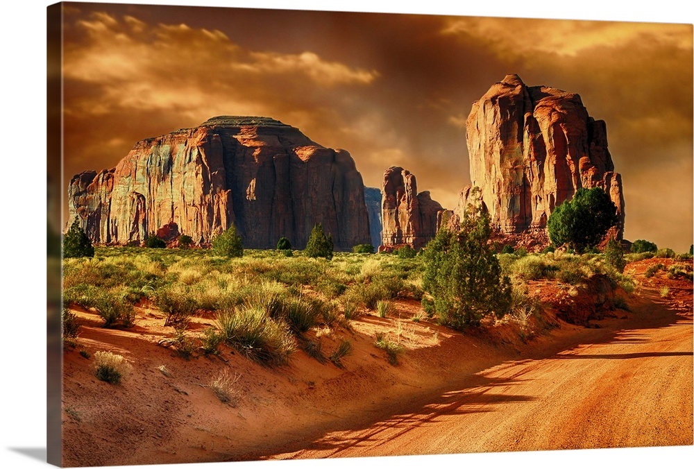 Monument Valley Wall Art, Canvas Prints, Framed Prints, Wall Peels