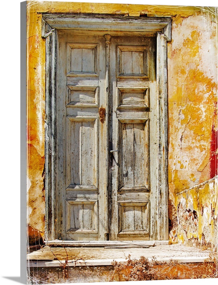Traditional Greek Doors Wall Art, Canvas Prints, Framed Prints, Wall