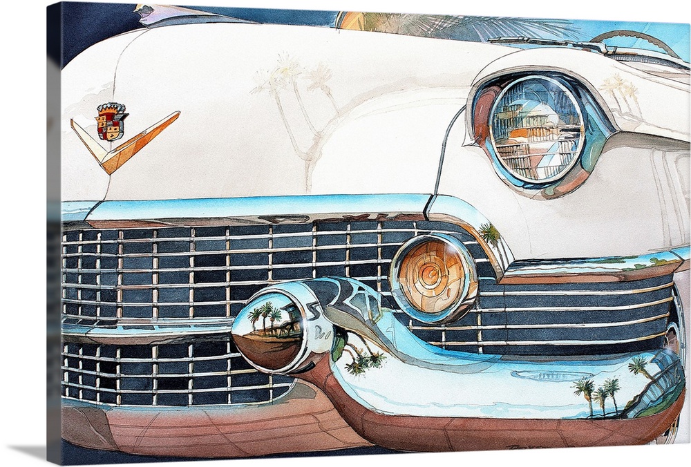 54 Cadillac Eldorado Wall Art Canvas Prints Framed Prints Wall Peels Great Big Canvas