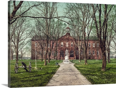 Vintage photograph of College of William and Mary, Williamsburg, Virginia