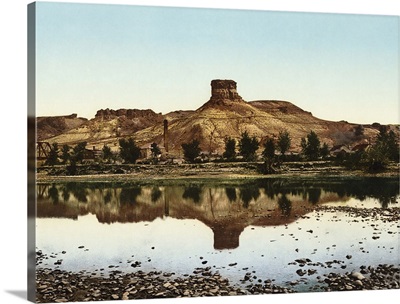 Vintage photograph of Green River, Wyoming