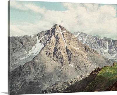 Vintage photograph of Mount of the Holy Cross, Colorado