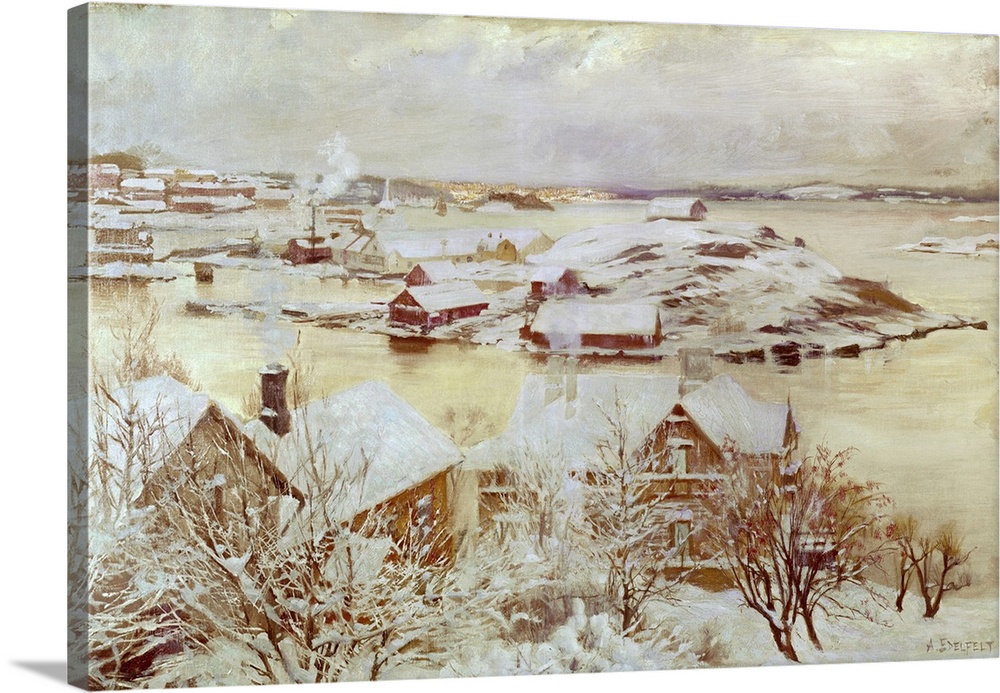 Originally oil on canvas. By Edelfelt, Albert Gustaf Aristides (1854-1905).