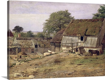 A Farmhouse in Sweden, 1834