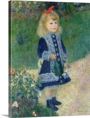 A Girl with a Watering Can, 1876
