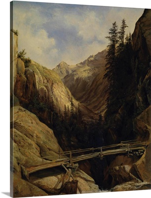 A La Cascade De La Handeck, 1842-43