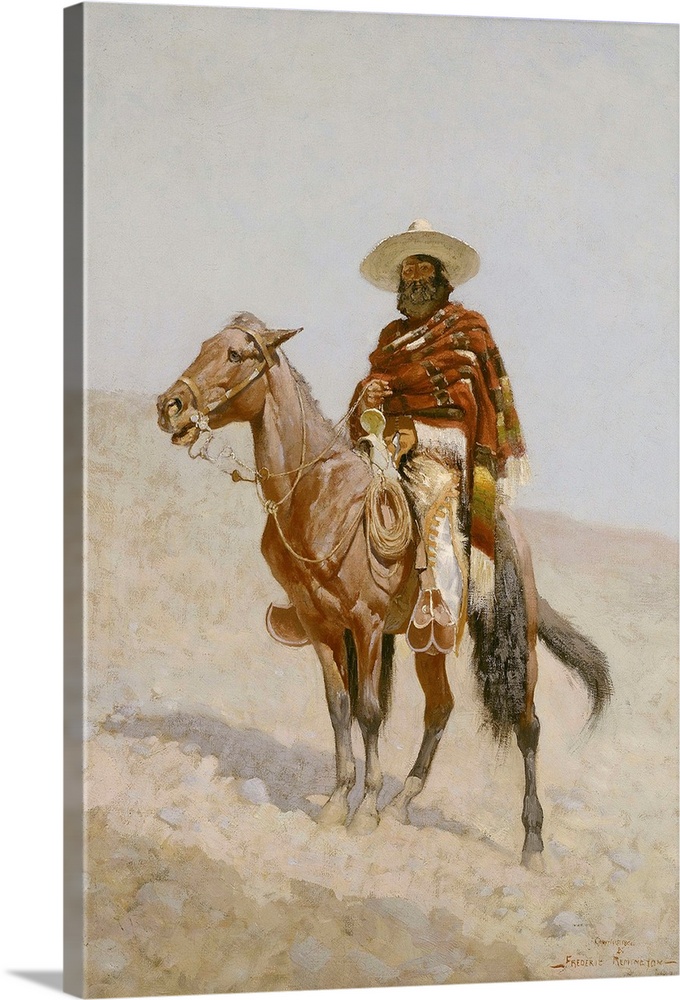 A Mexican Vaquero, 1890, oil on canvas.