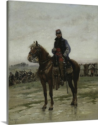 A Mounted Officer, 1877