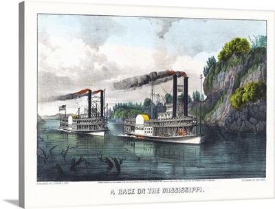 A Race On The Mississippi