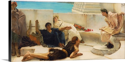 A Reading from Homer, 1885