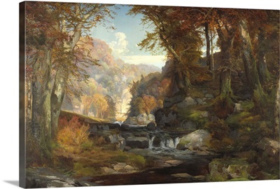 A Scene on the Tohickon Creek: Autumn, 1868