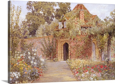 A Walled Garden with Old Garden House