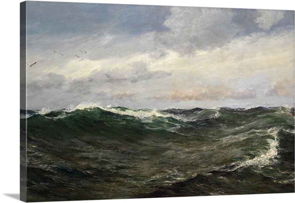 A Waste of Waters, 1907, oil on canvas.