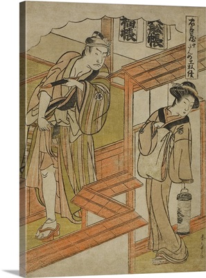 Act Ten: The Amakawaya from the play Chushingura, c.1779-80