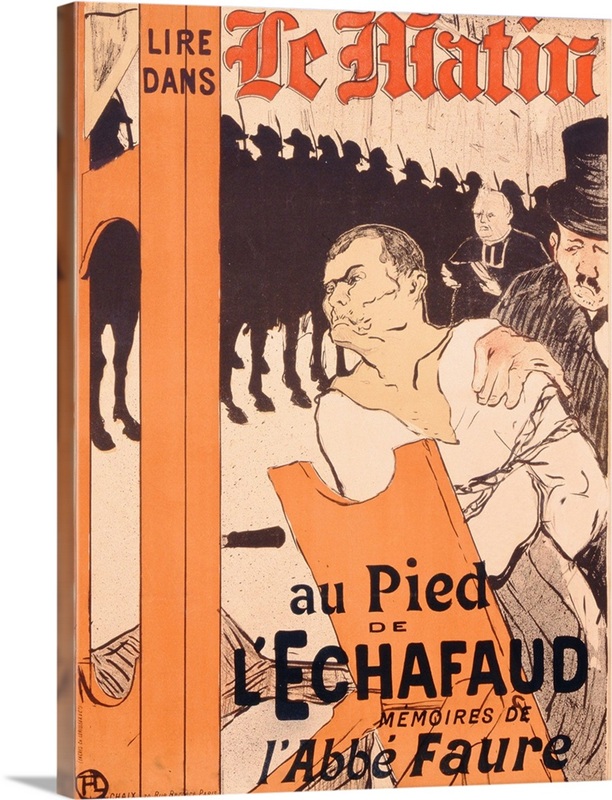 Advertisement for a memoire by l'abbe Faure in Le Matin | Great Big Canvas