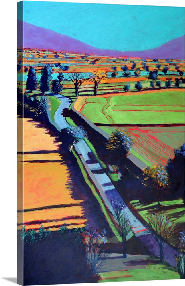 Afternoon, 2024. (Originally acrylic on board.)