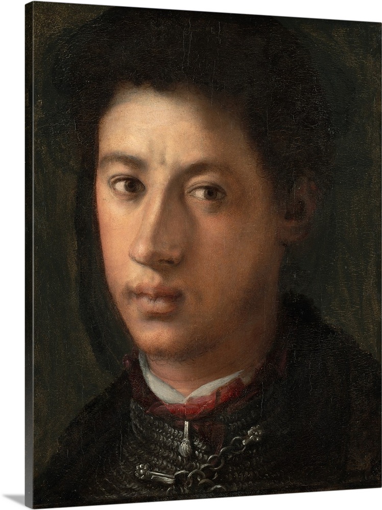 Alessandro de' Medici, 1534-35, oil on panel.