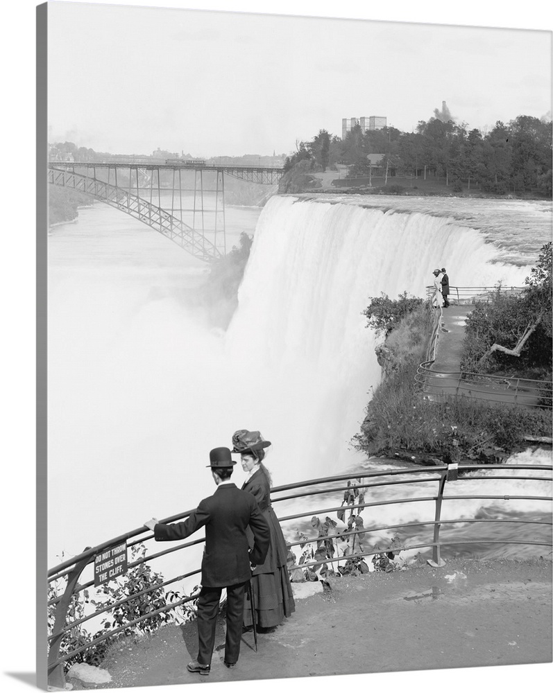 American Falls From Goat Island, Niagara Falls, New York, 1908