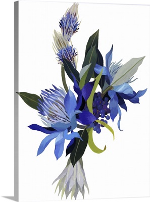 An Imaginary Flower With A Blue Base, 2003