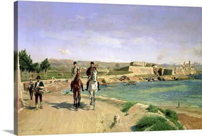 Antibes, the Horse Ride, 1868