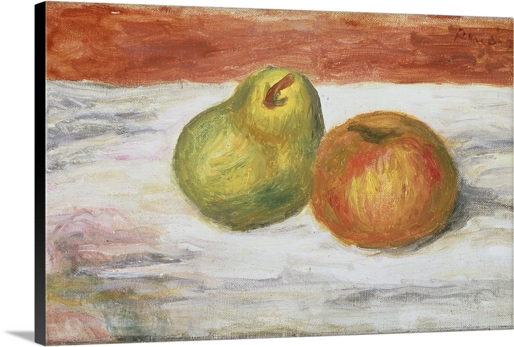 Apple And Pear, 1909-11 (Originally oil on canvas)