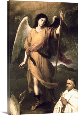 Archangel Raphael with Bishop Domonte