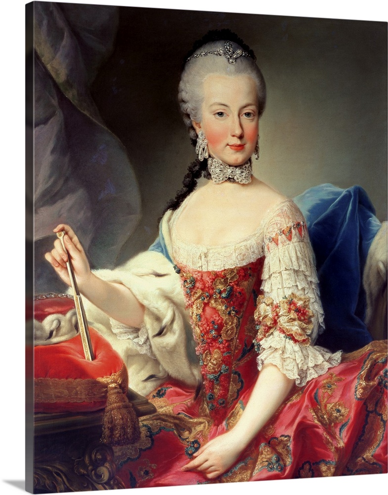 XAM70461 Archduchess Maria Amalia Habsburg-Lothringen, (1746-1804), eighth child of Empress Maria Theresa of Austria (1717...