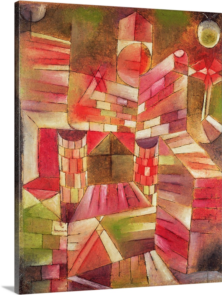 Architecture at the Window, 1919 (originally oil on panel) by Klee, Paul (1879-1940)