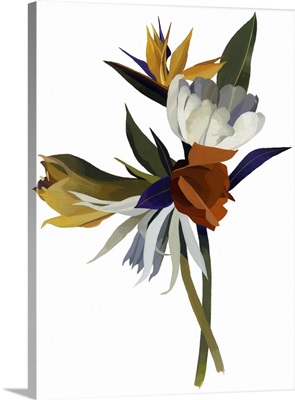 Arranged With White Petal Flowers As A Reference, 2004