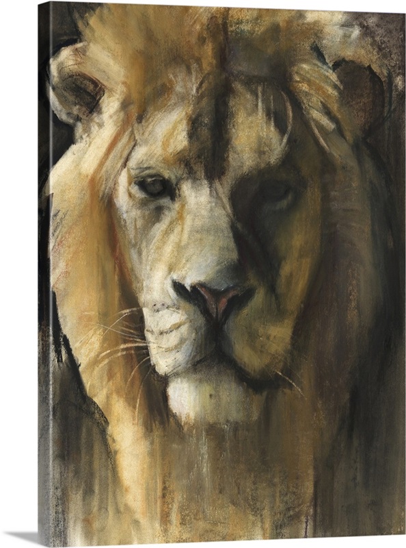 Asiatic Lion, 2015 | Great Big Canvas