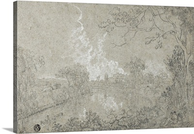 Banks of the River Dee near Eaton Hall, Cheshire, c.1759
