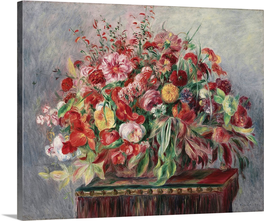 Basket Of Flowers (Corbeille De Fleurs), 1890