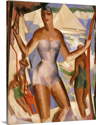 Bathers And Yachts, 1931