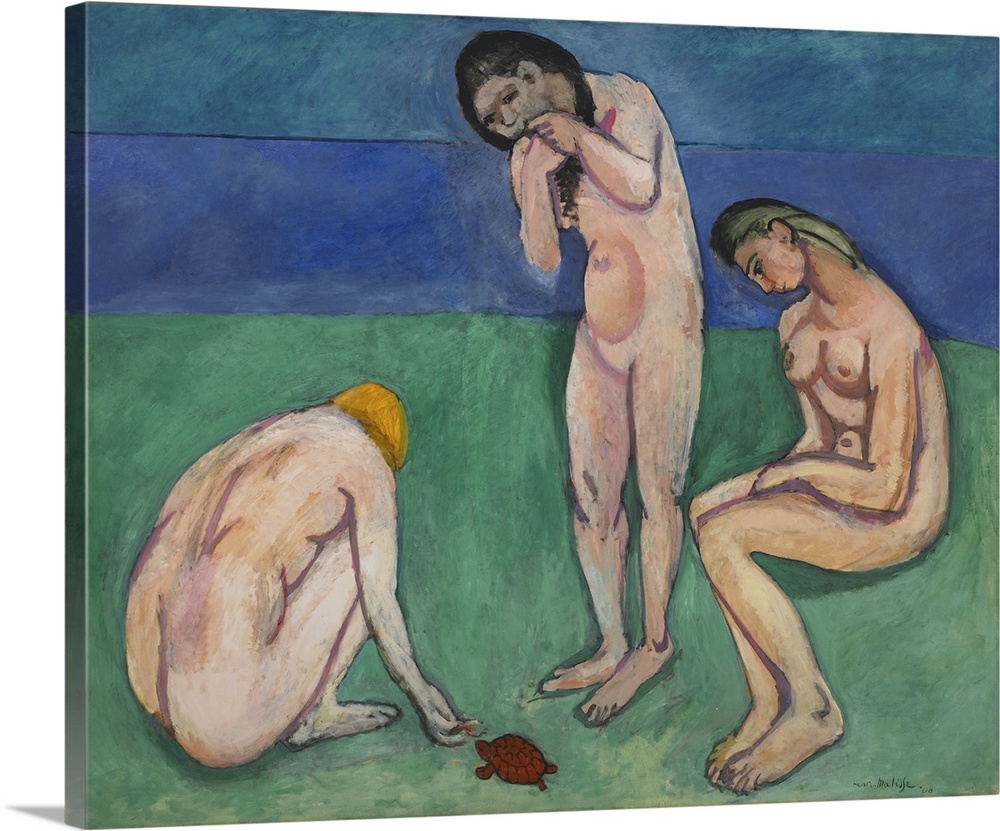 Bathers With A Turtle, 1907-8