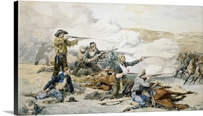 Battle Of Beecher's Island, 1868 (Custer's Last Stand), 1885
