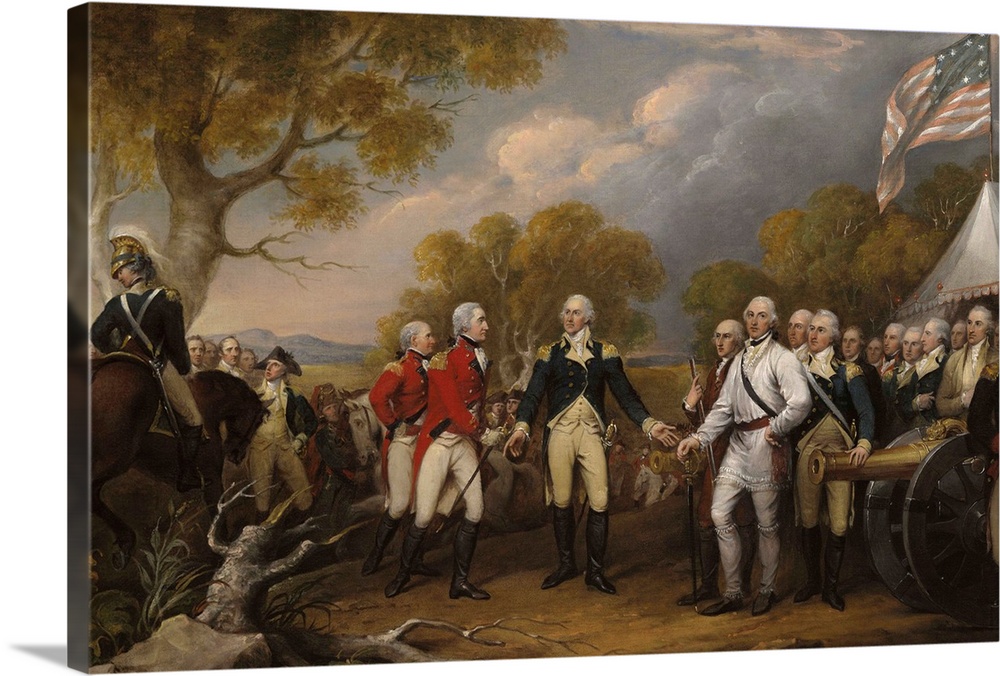 Battle of Saratoga, October 17, 1777, c.1822-32