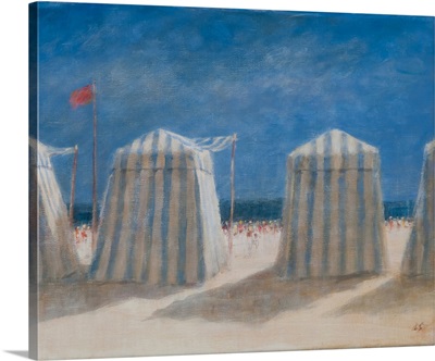 Beach Tents, Brittany, 2012