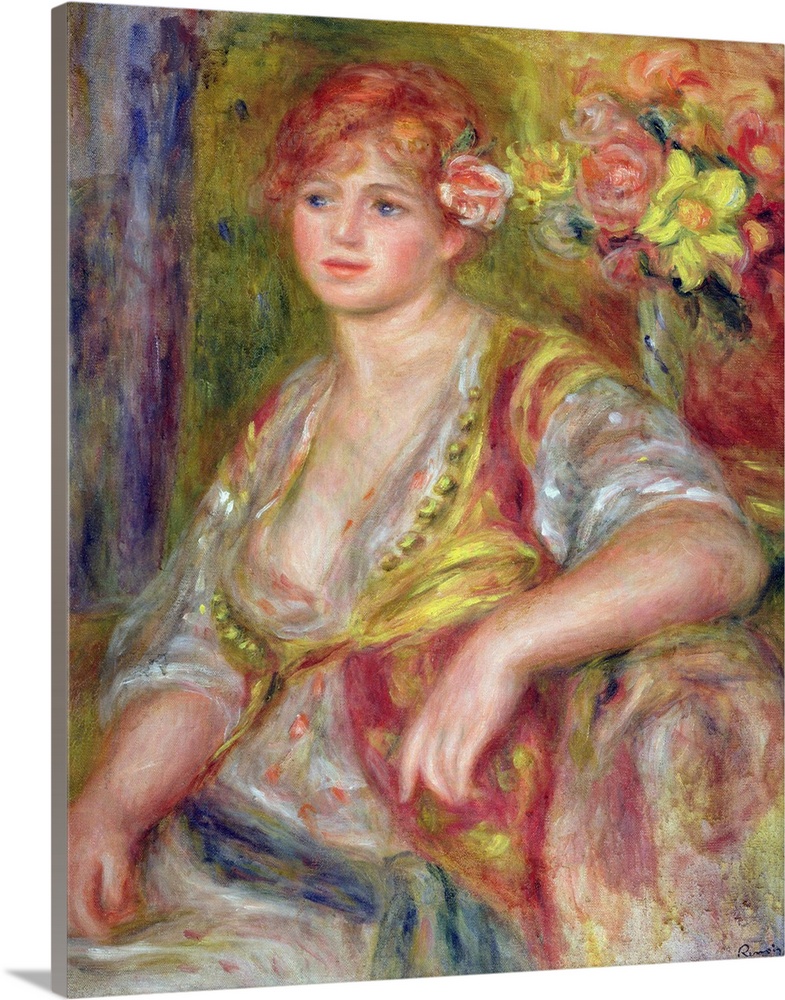 Andree Madeleine Heuschling (1900-79) known as Dedee, last model of Renoir, then actress under the name of Catherine Hessl...