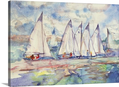 Blue Sailboats, 1989
