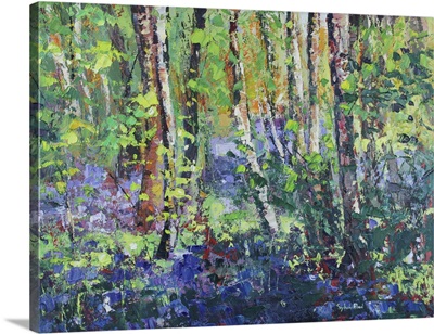 Bluebells And Dancing Leaves