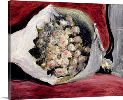 Bouquet in a theatre box, c.1878-80