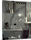 image thumbnail of Contemporary painting of a boy in a bathtub with an enormous soap bubble.