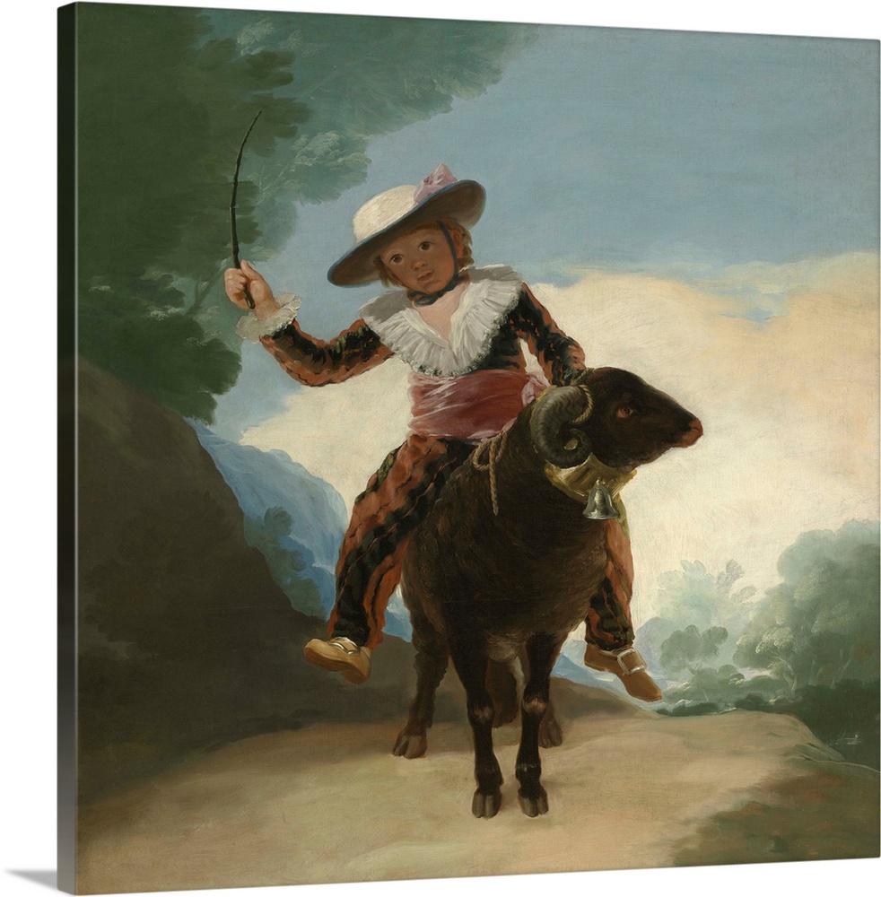 Boy on a Ram, 1786-87, oil on canvas.