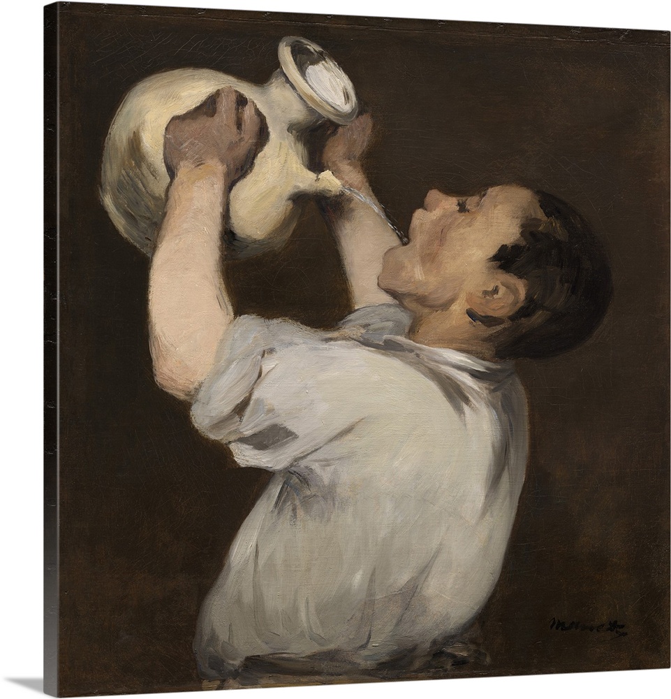 Boy with Pitcher, c.1862-72, oil on canvas.