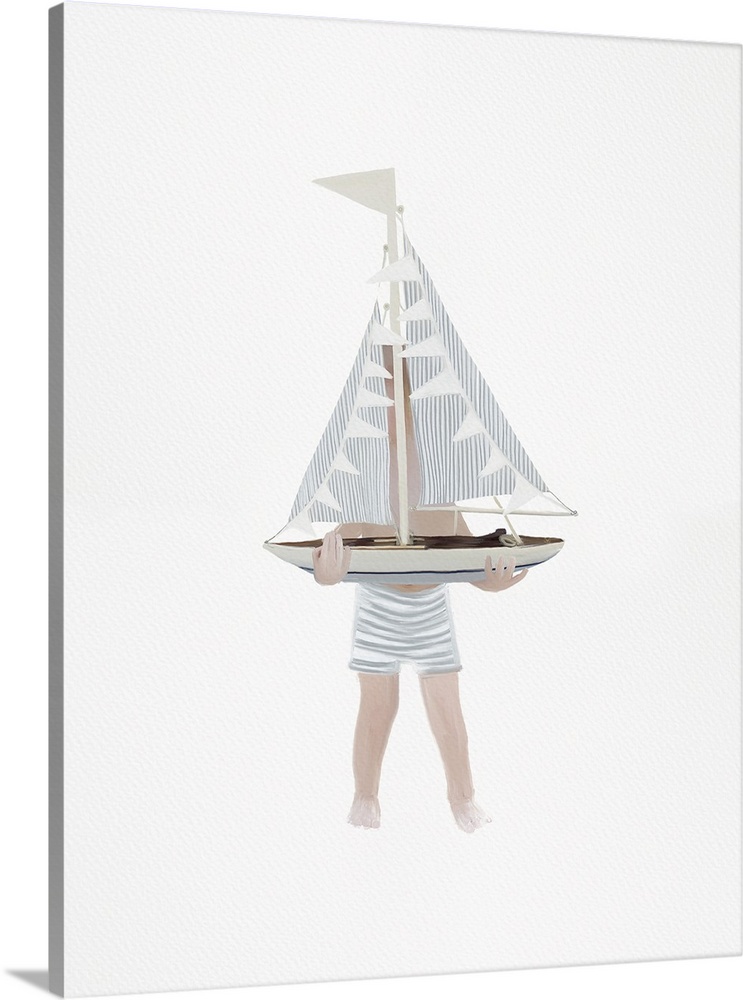 Boy With Sailboat, 2018