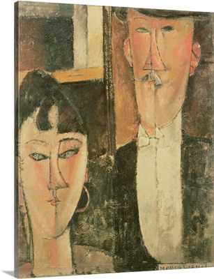 Bride and Groom , 1915-16