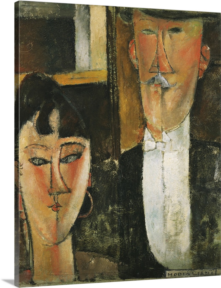 Bride And Groom, 1915-16